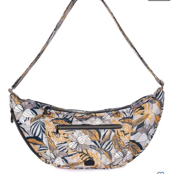 lug Bags Lug Boomerang Se Lily Grey Crossbody Sling Bag Poshmark